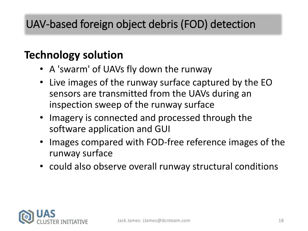 uav uav based foreign object debris fod detection 3