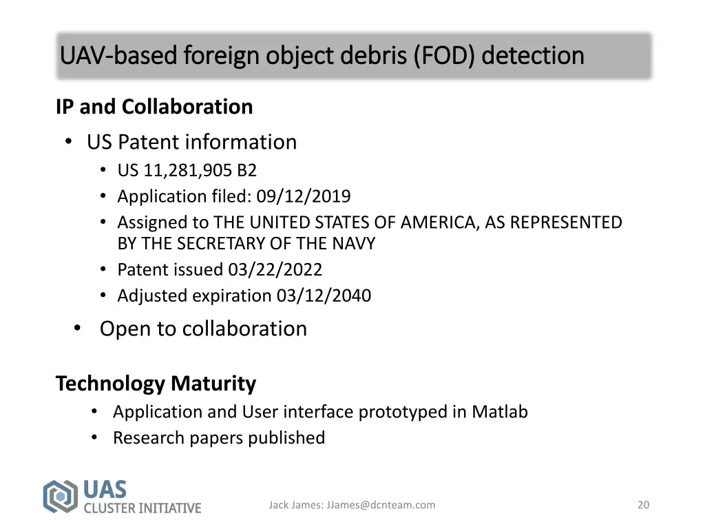 uav uav based foreign object debris fod detection 5