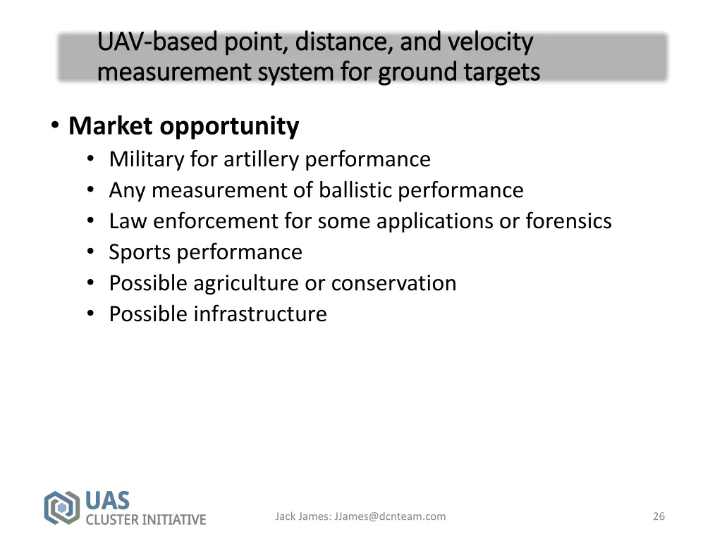 uav uav based point distance and velocity based 4