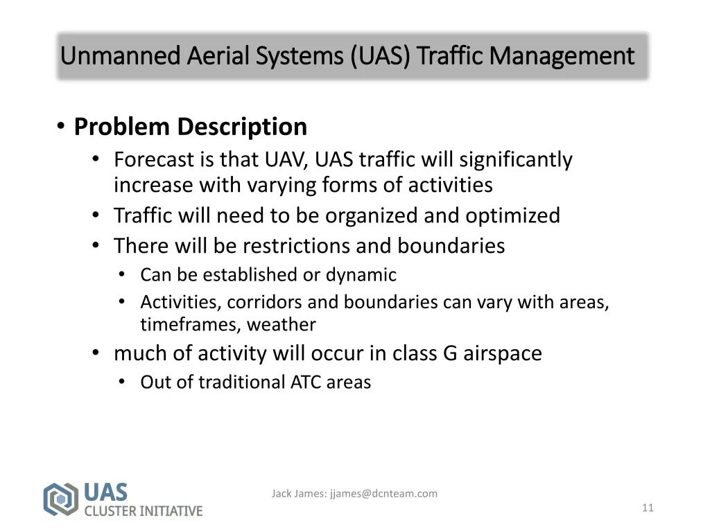 unmanned aerial systems uas traffic management 2