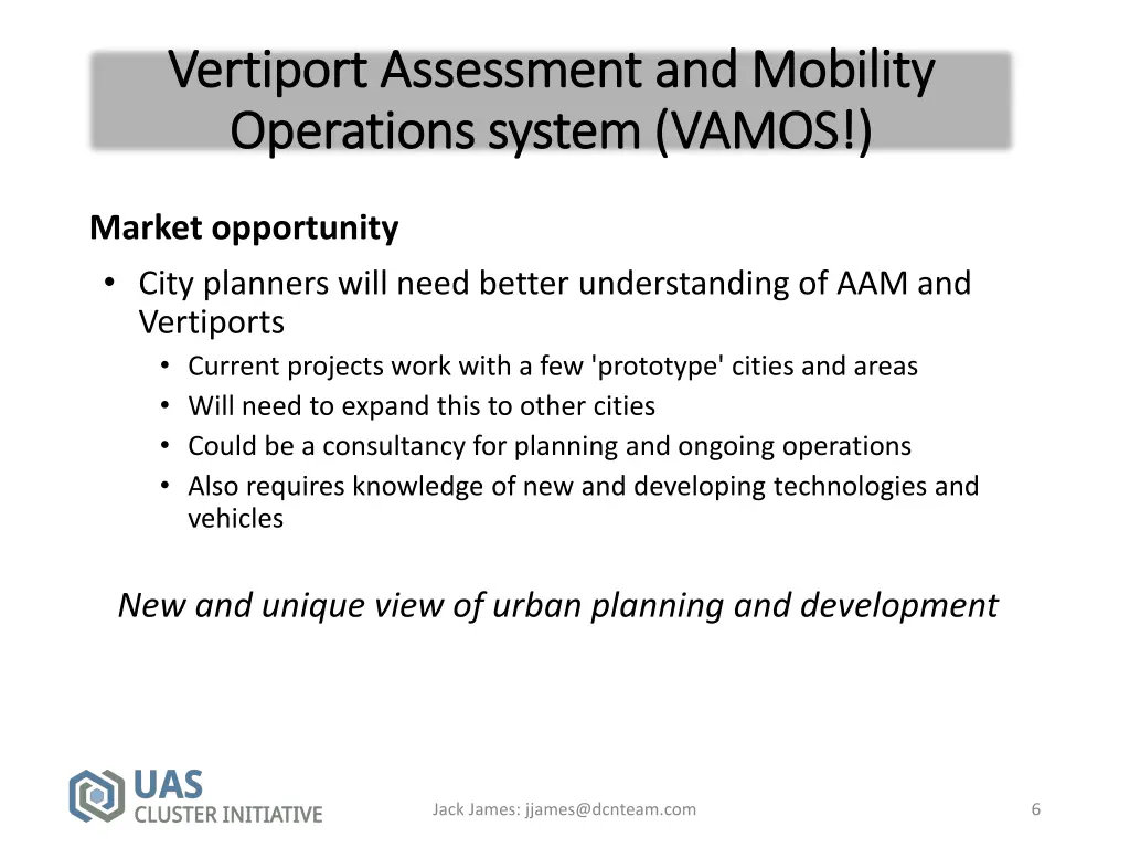 vertiport assessment and mobility vertiport 3