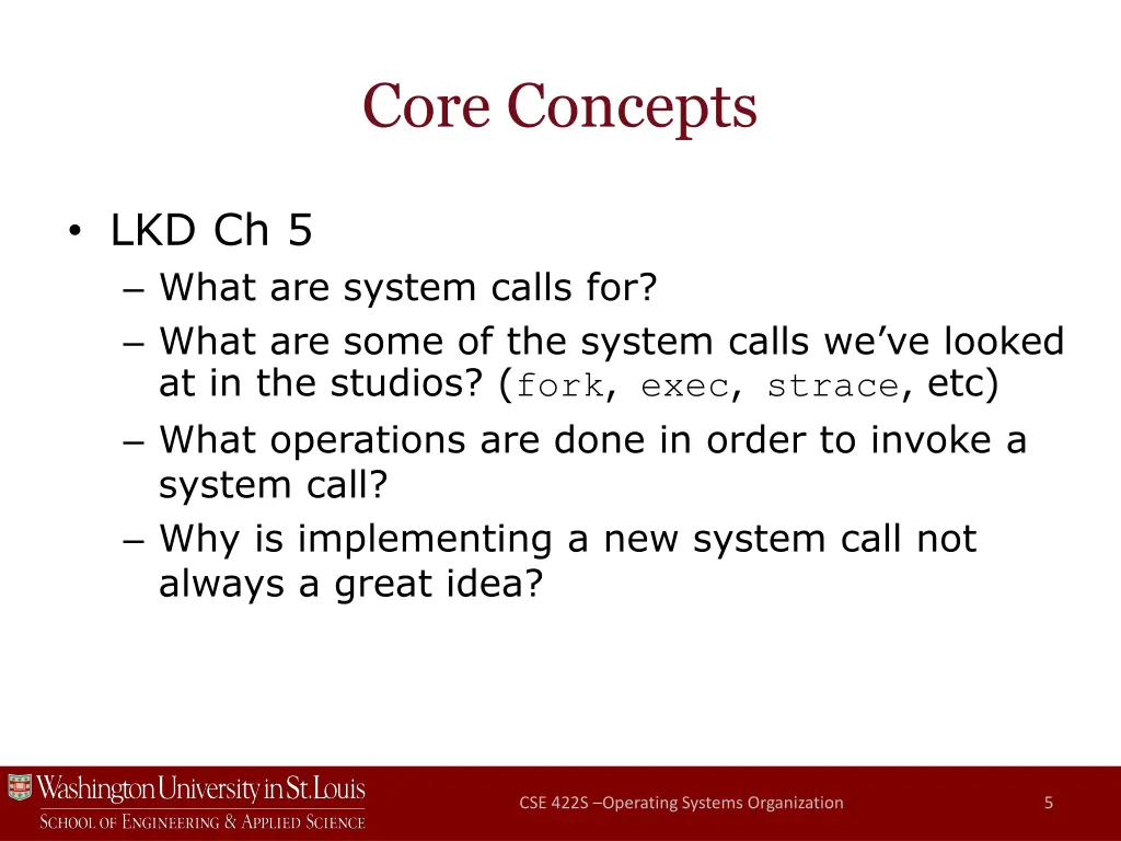 core concepts 1
