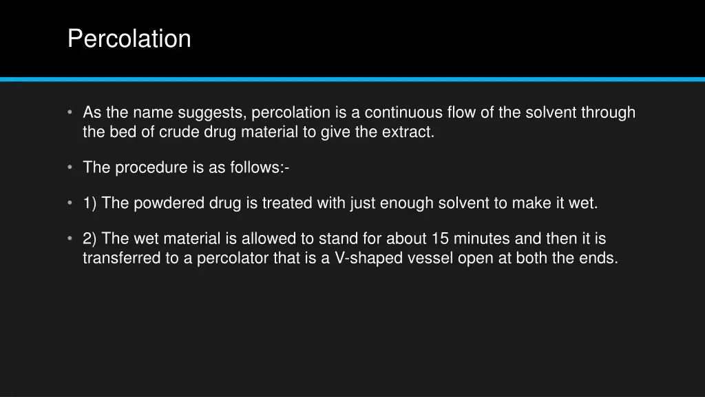 percolation
