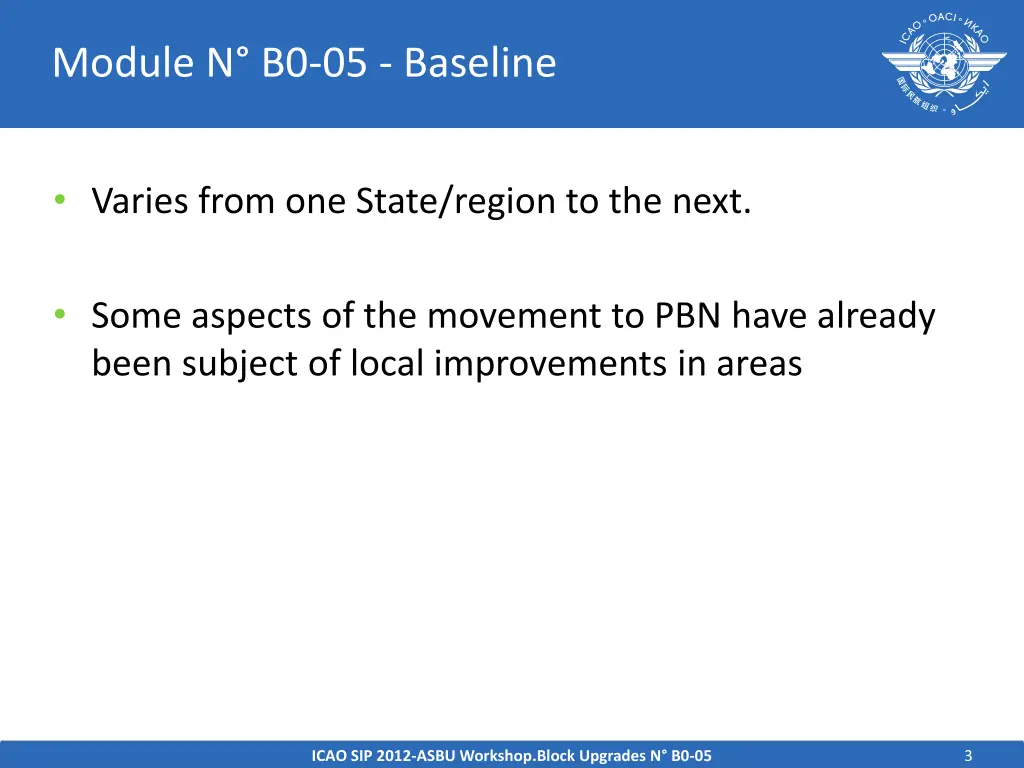 module n b0 05 baseline