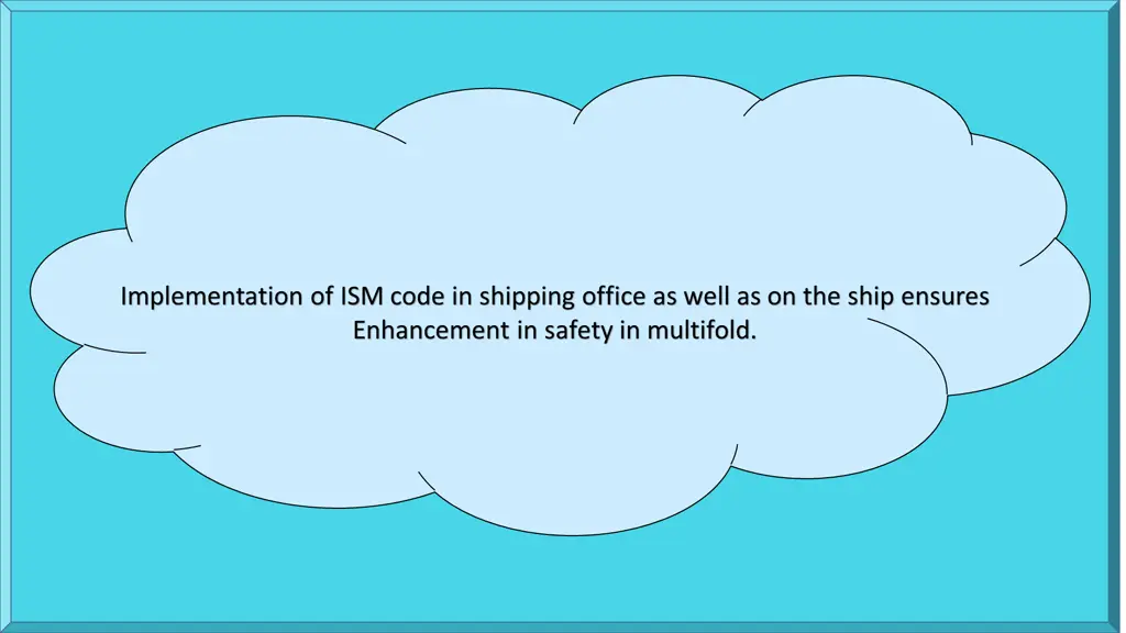 implementation of ism code in shipping office