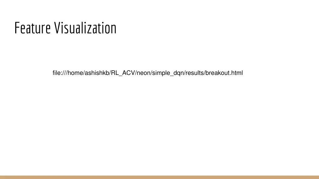 feature visualization
