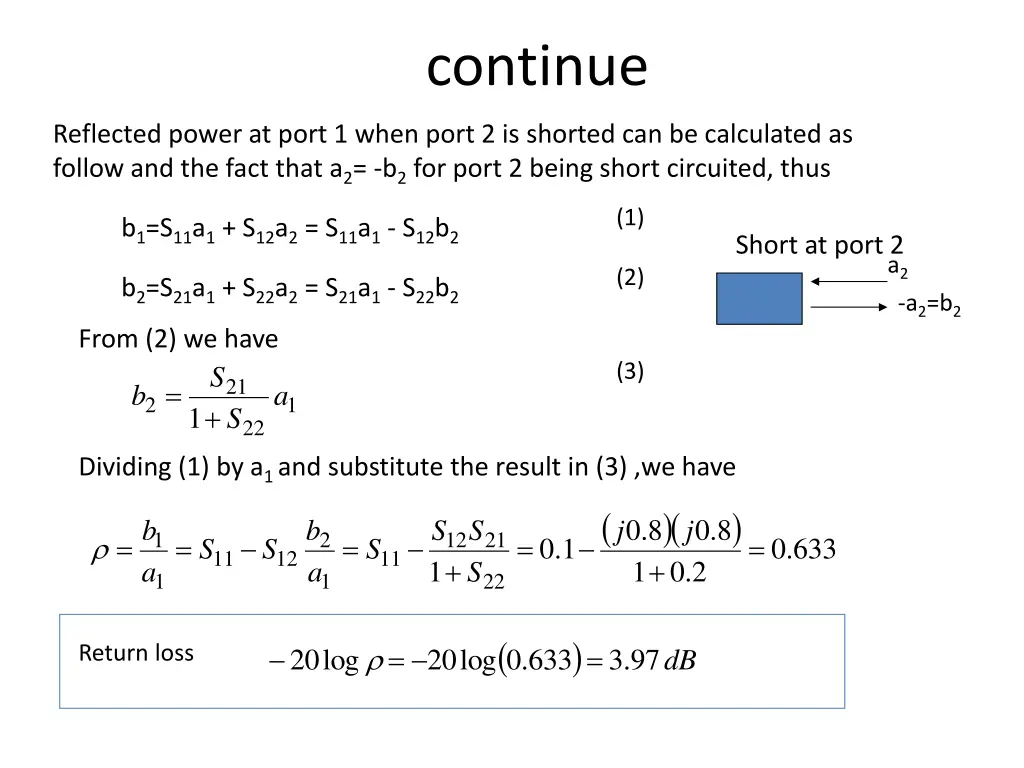 continue 1