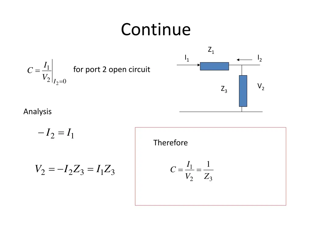 continue 3