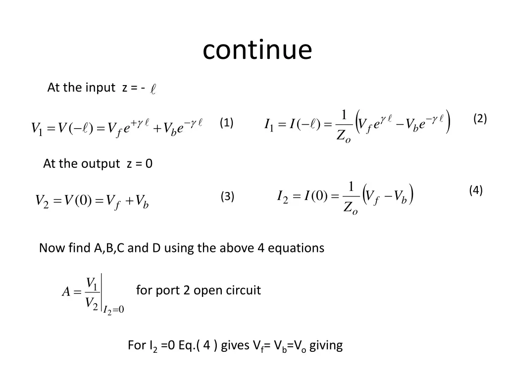 continue 5