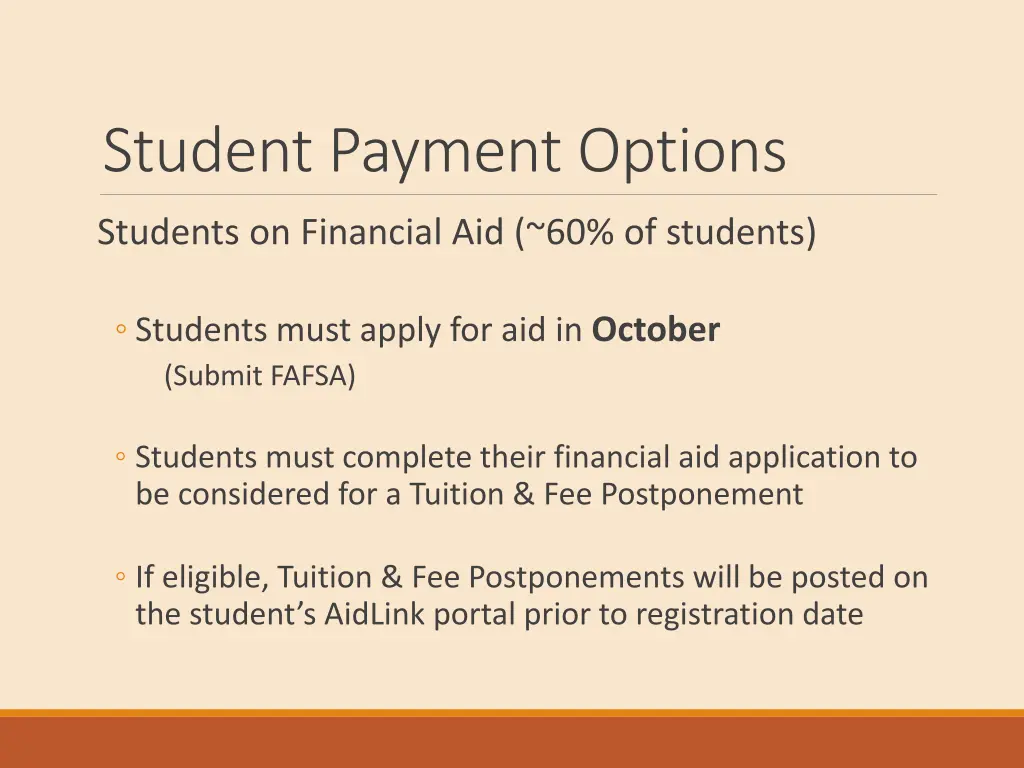 student payment options 1