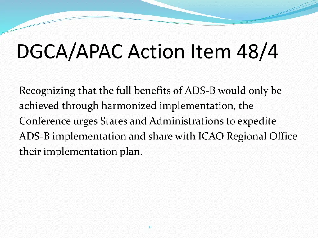dgca apac action item 48 4