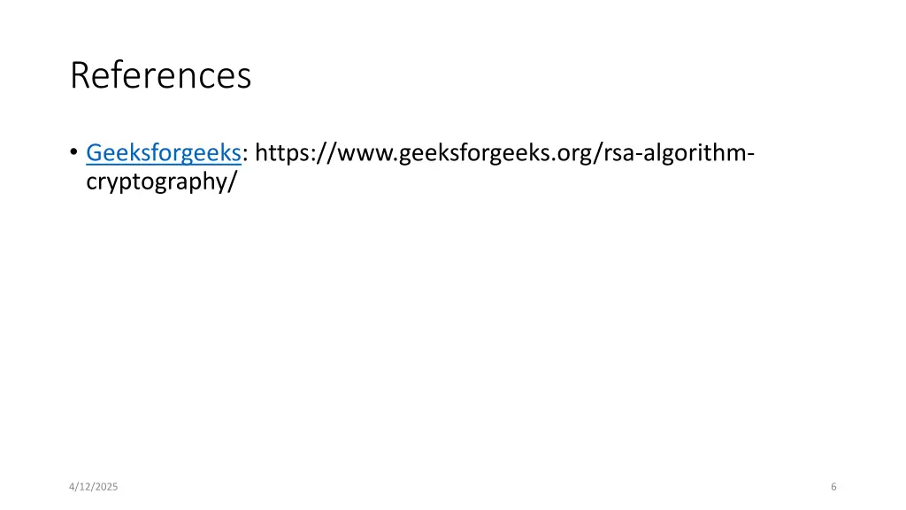 references