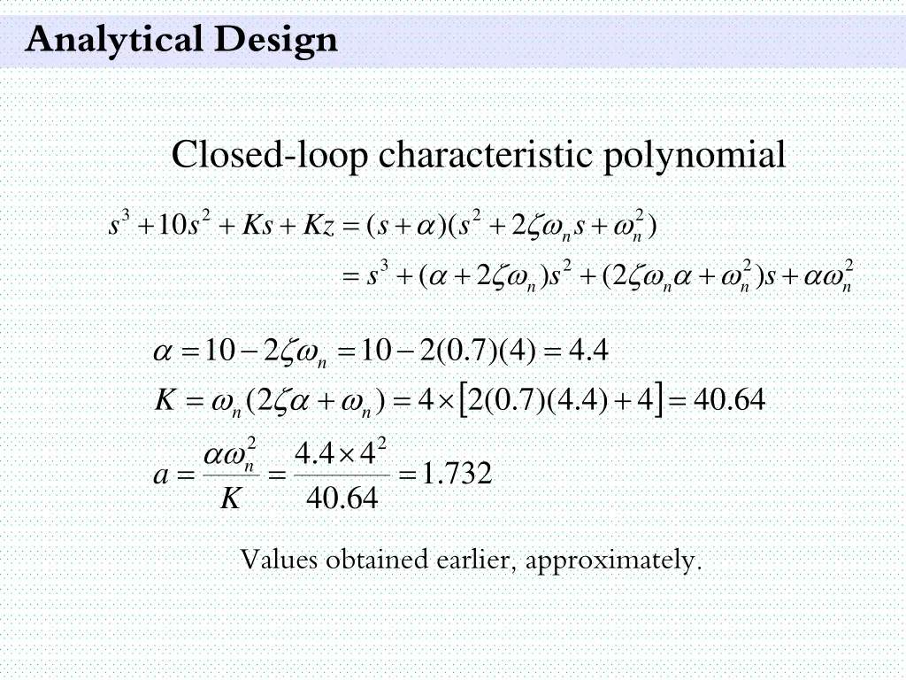 analytical design