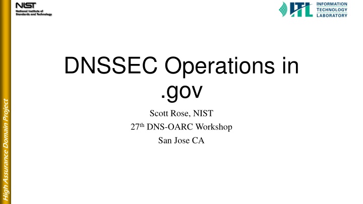 dnssec operations in gov