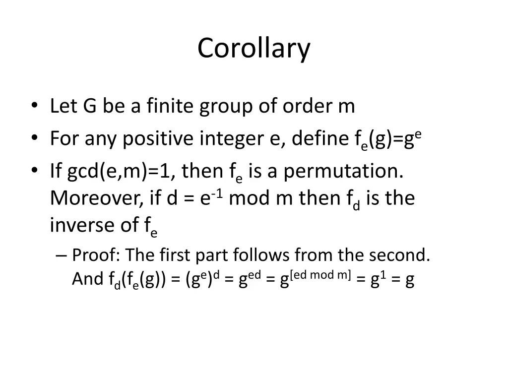 corollary 1