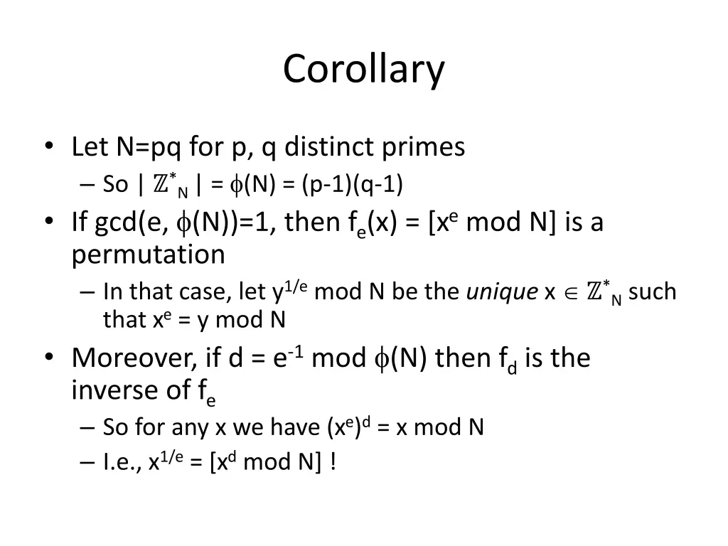 corollary 2