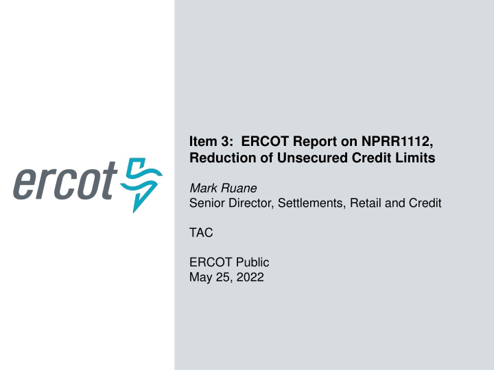 item 3 ercot report on nprr1112 reduction