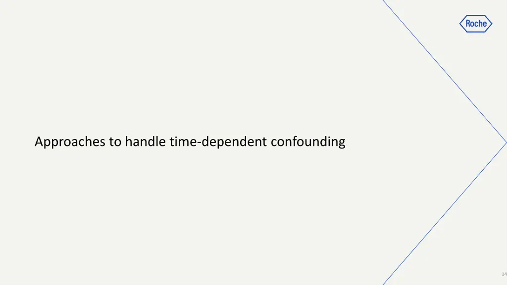 approaches to handle time dependent confounding