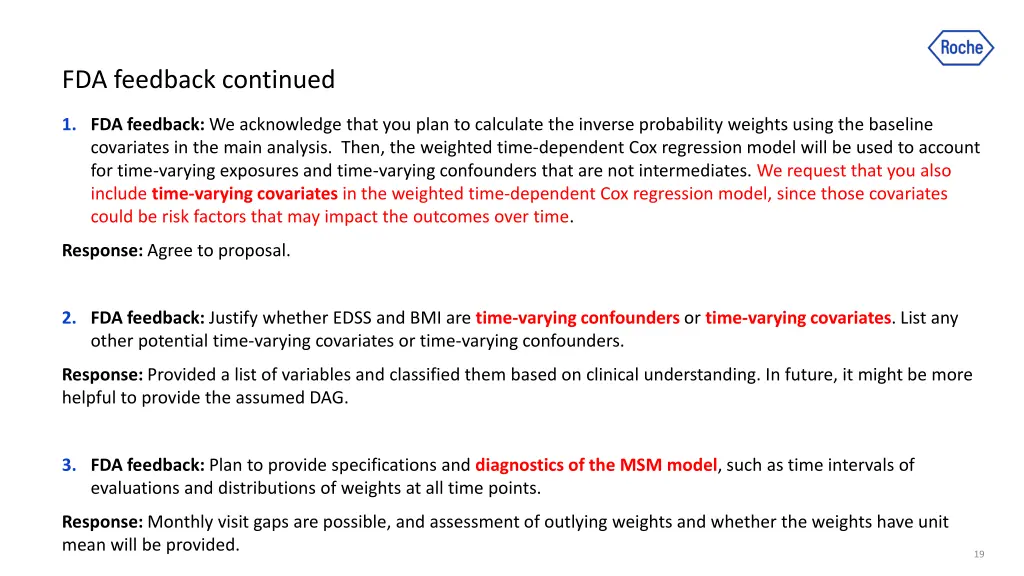 fda feedback continued