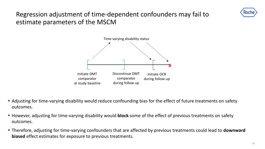 regression adjustment of time dependent