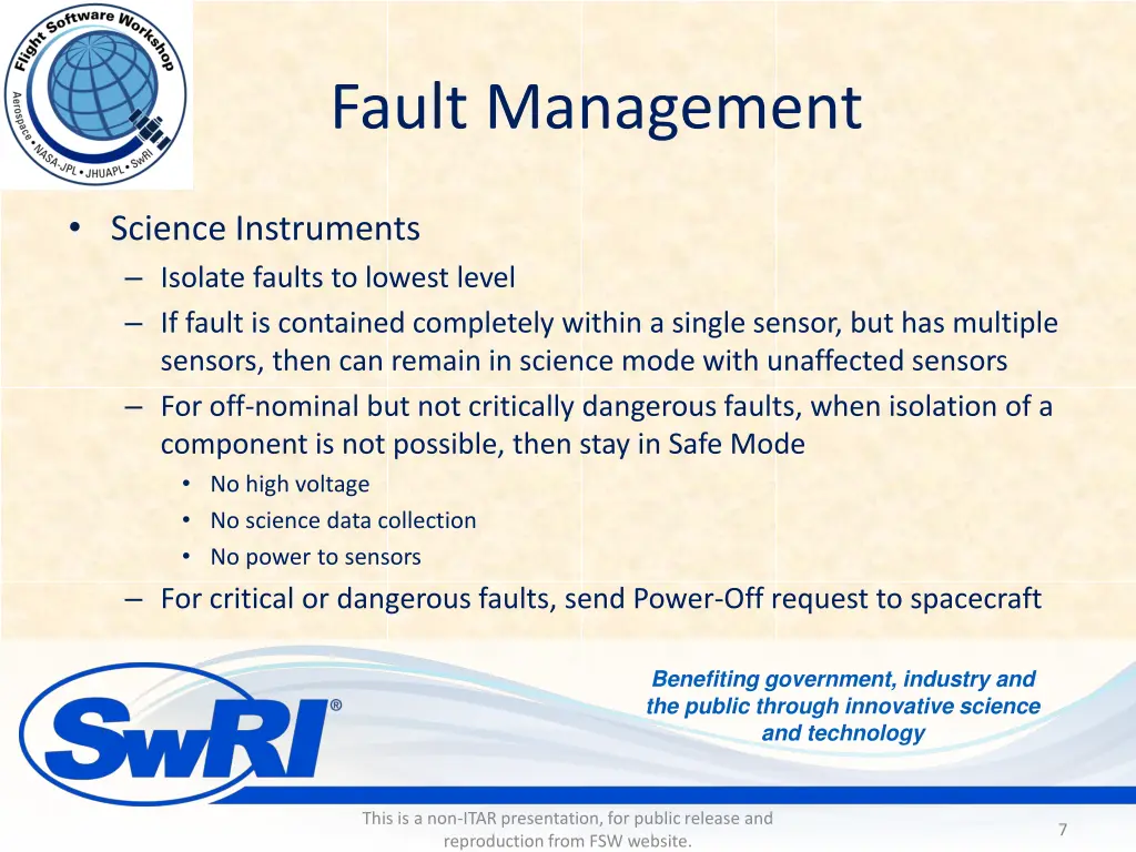 fault management