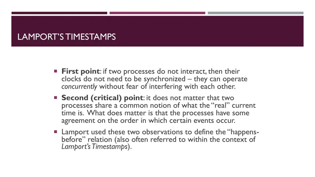 lamport s timestamps