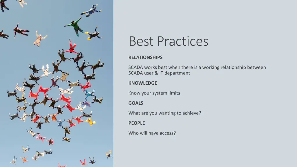 best practices