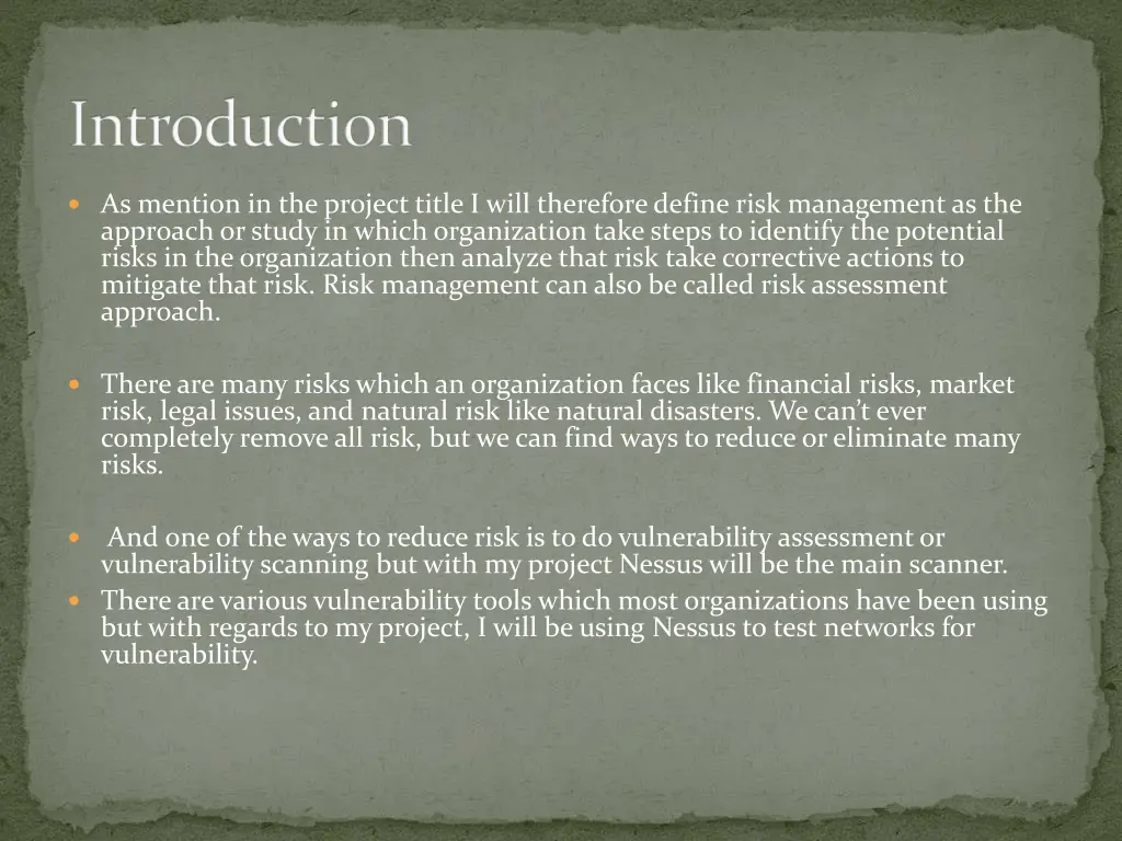 introduction