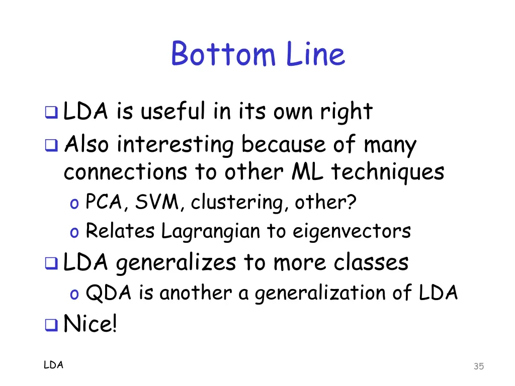 bottom line