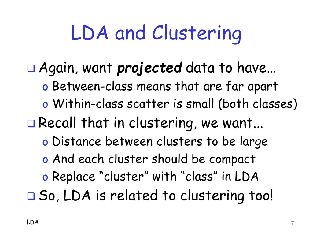 lda and clustering