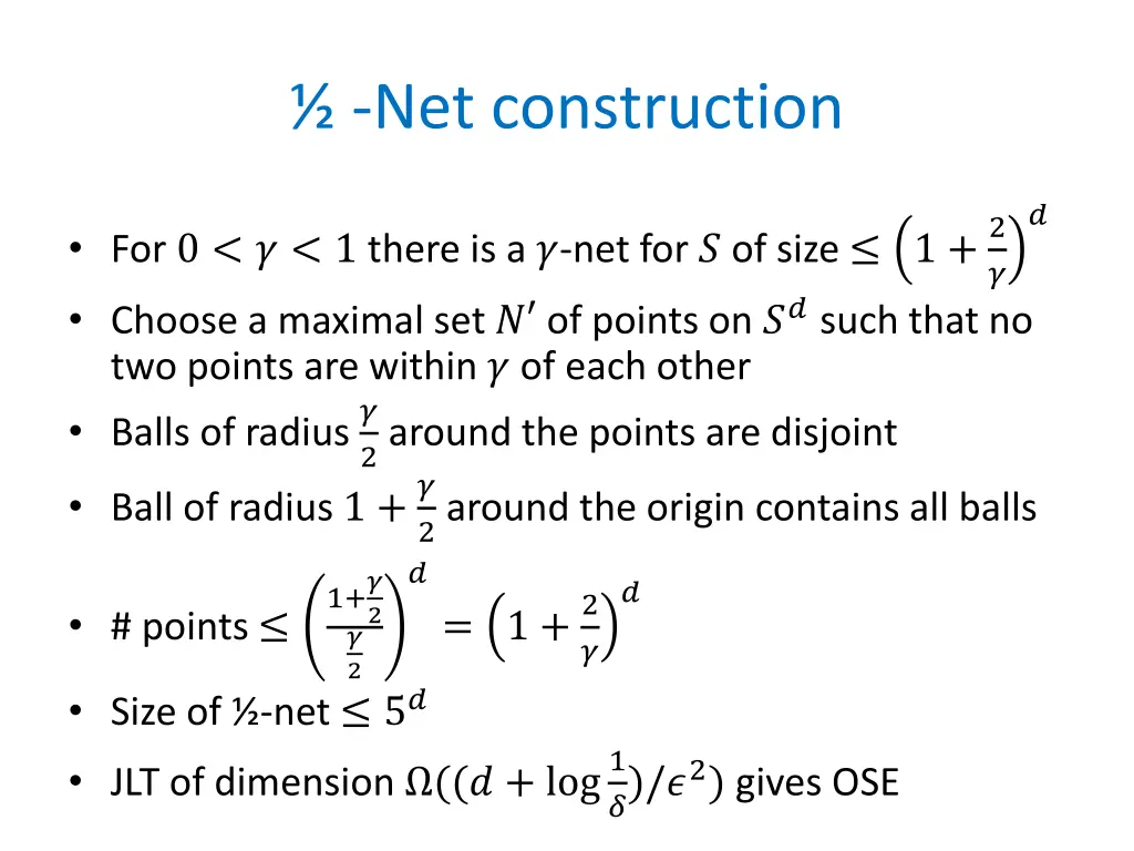 net construction