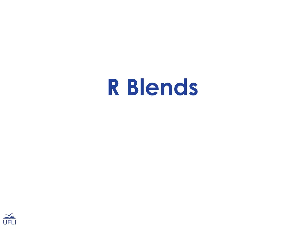 r blends