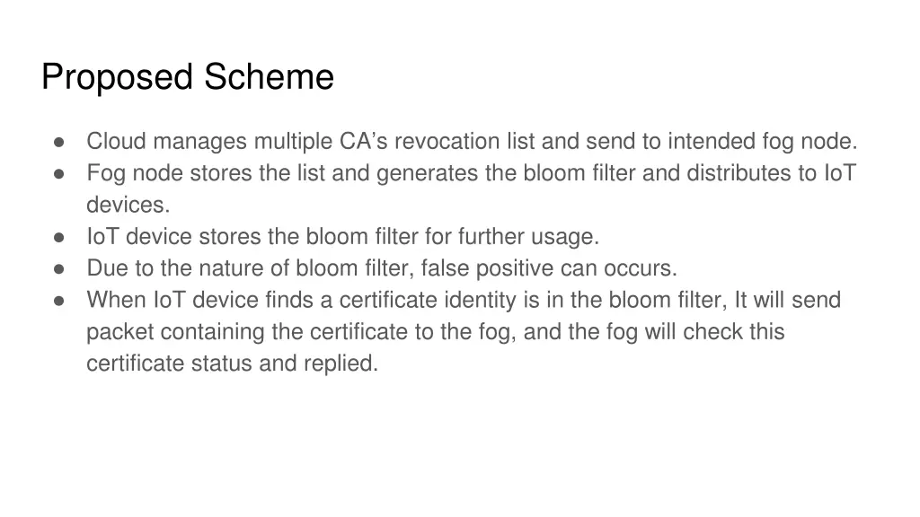 proposed scheme 2