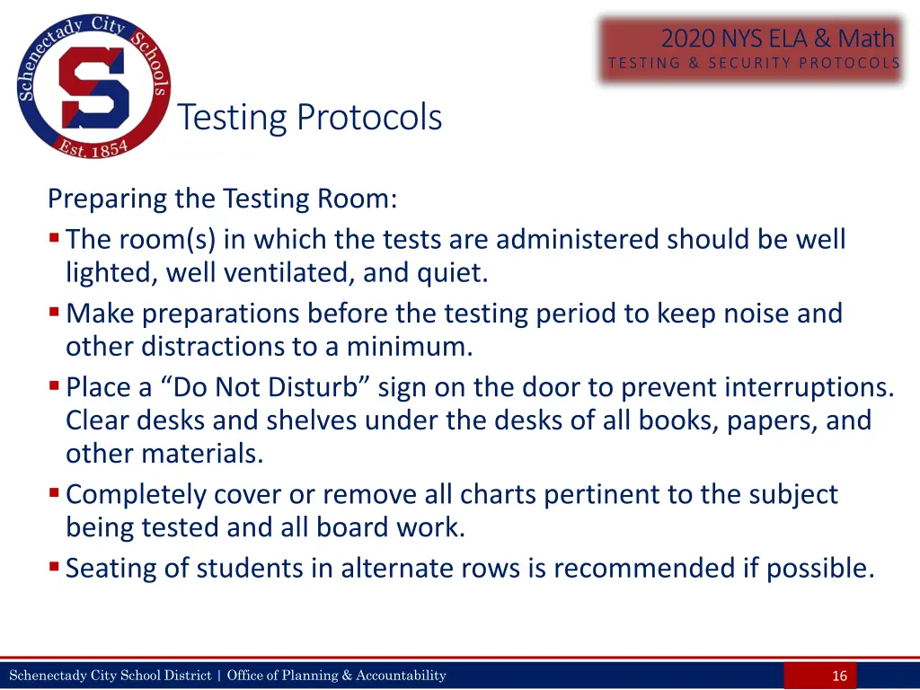 2020 nys ela math testing security protocols 15