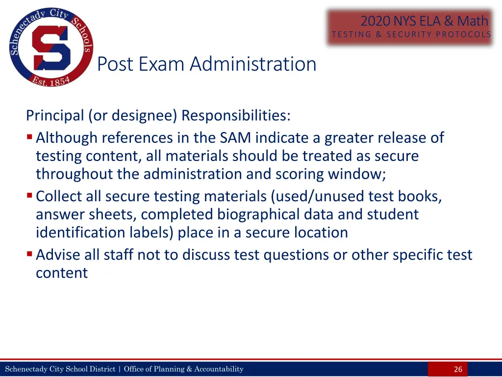 2020 nys ela math testing security protocols 25