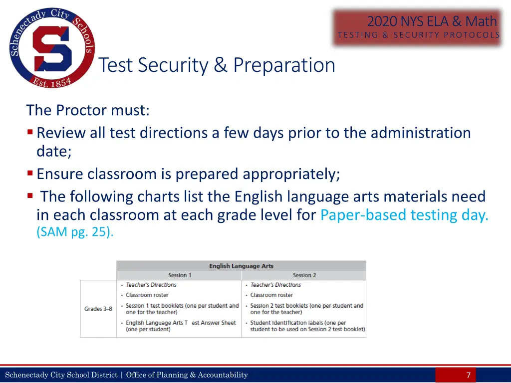 2020 nys ela math testing security protocols 6