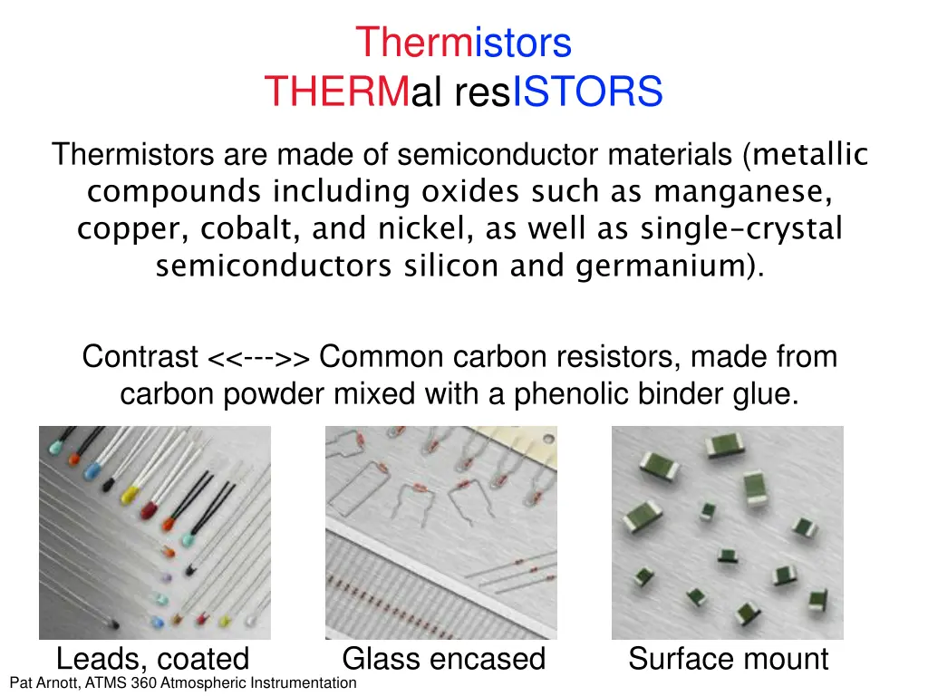 thermistors thermal resistors 1