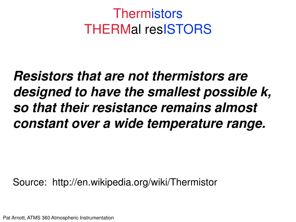 thermistors thermal resistors 4
