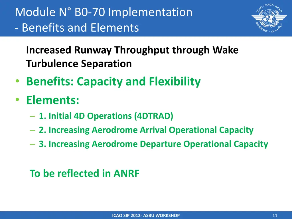 module n b0 70 implementation benefits