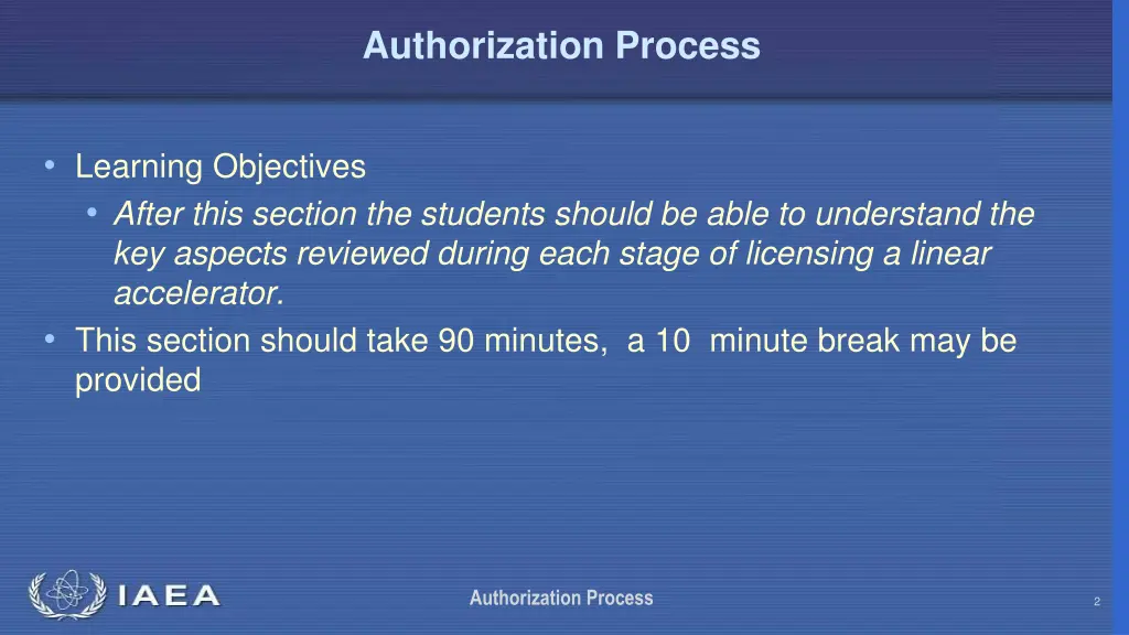 authorization process 1