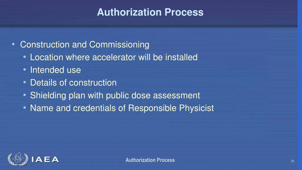 authorization process 24