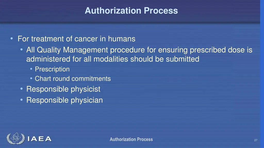 authorization process 26