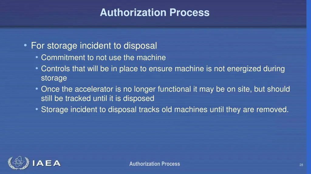 authorization process 27