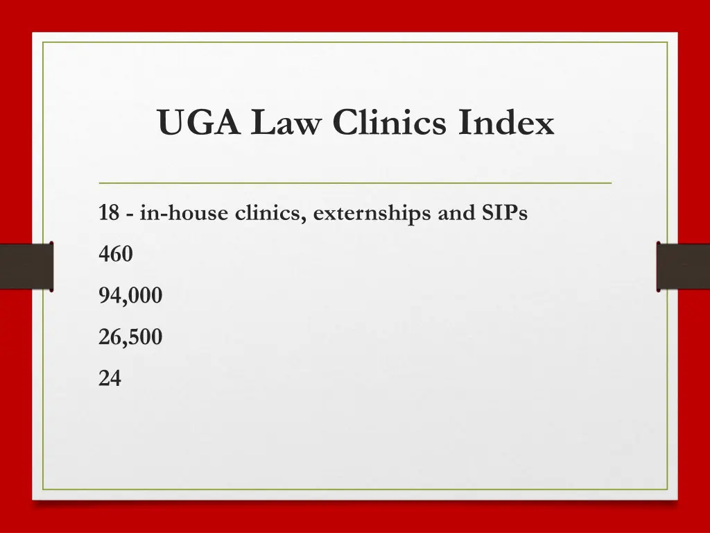 uga law clinics index 1