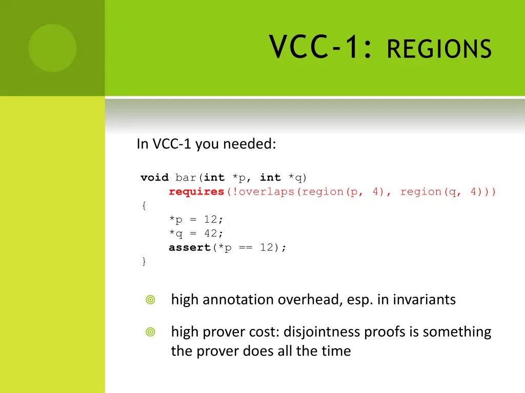 vcc 1 regions