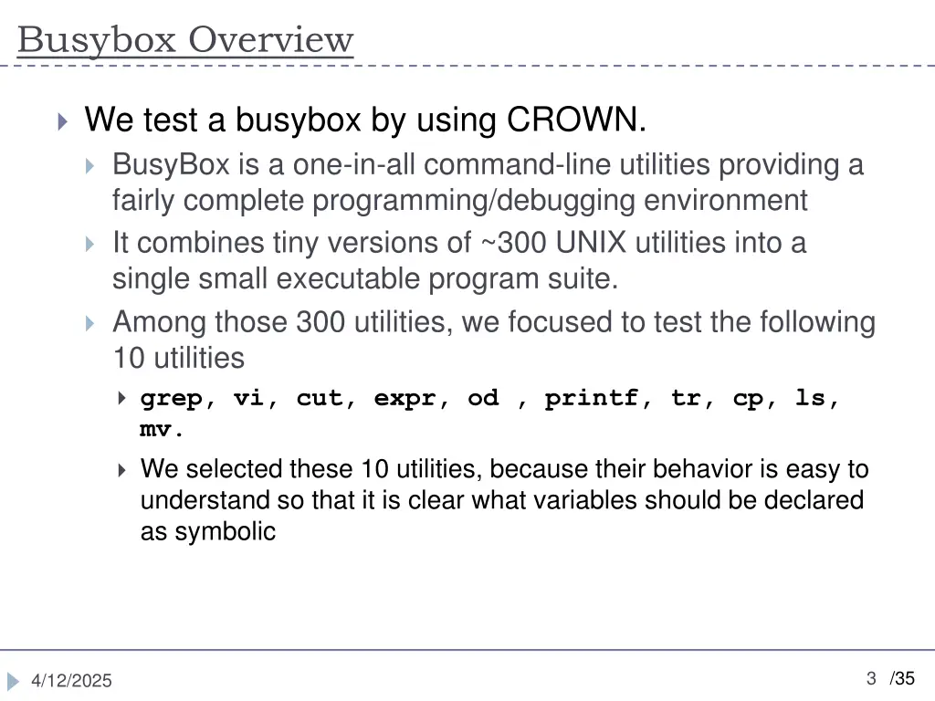 busybox overview