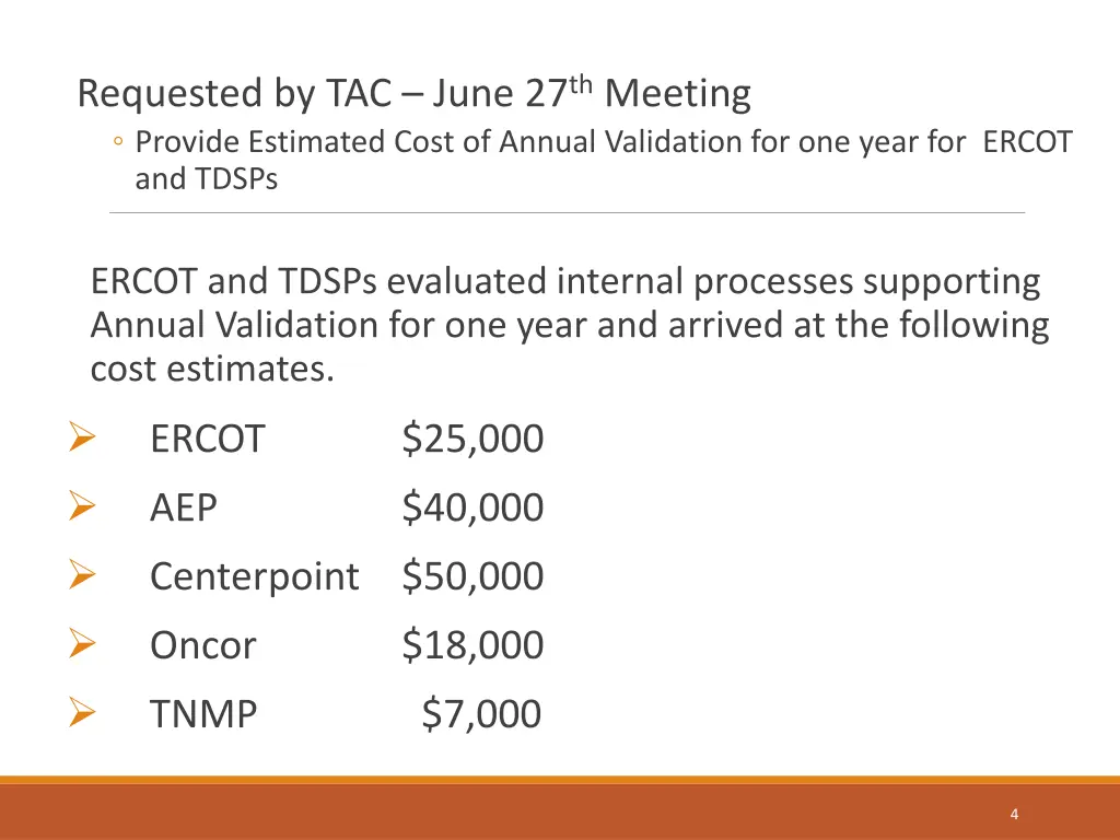 requested by tac june 27 th meeting provide