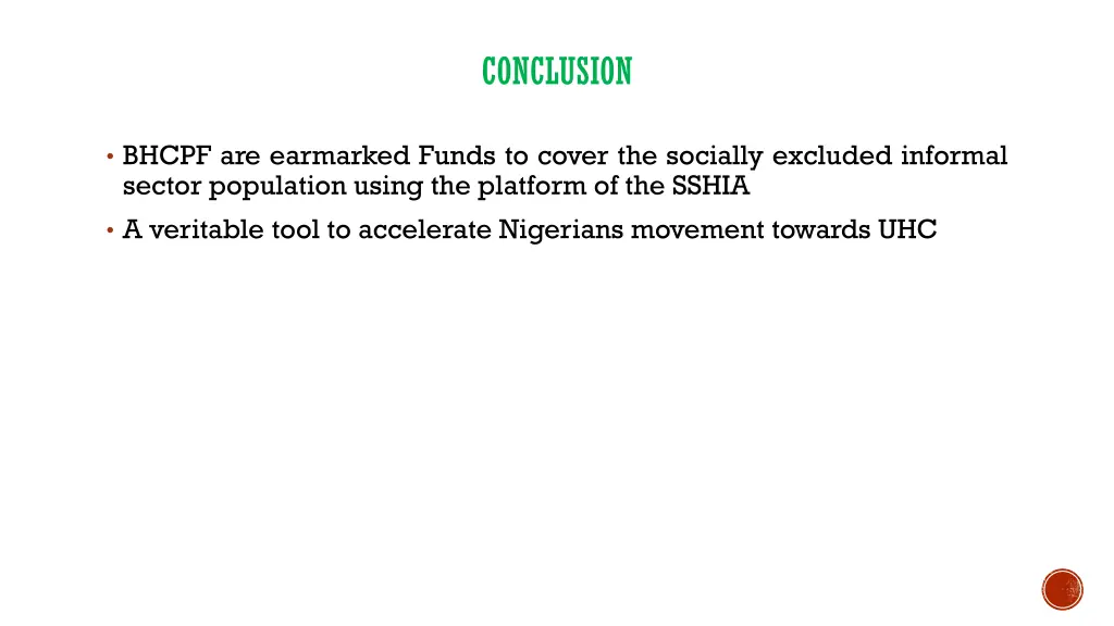 conclusion