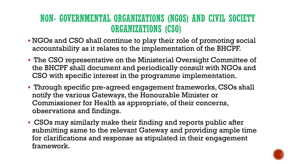 non governmental organizations ngos and civil