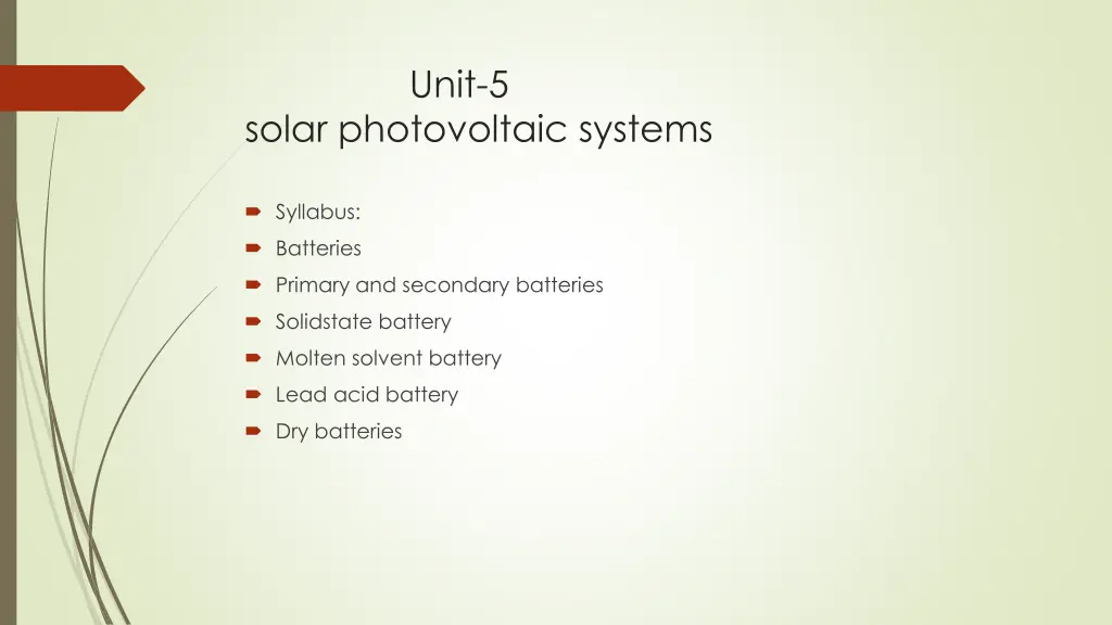 unit 5